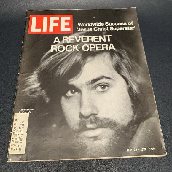 Vtg Life Magazine May 28, 1971 A Reverent Rock Opera Jesus Christ Superstar. E4 - Picture 1 of 7